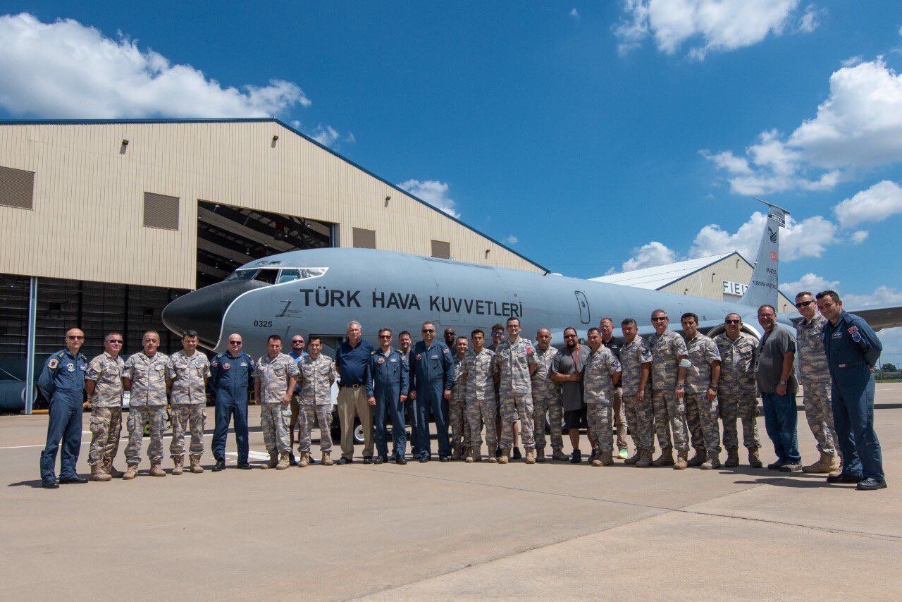 Turquia recebeu o primeiro KC 135R modernizado Força Aérea