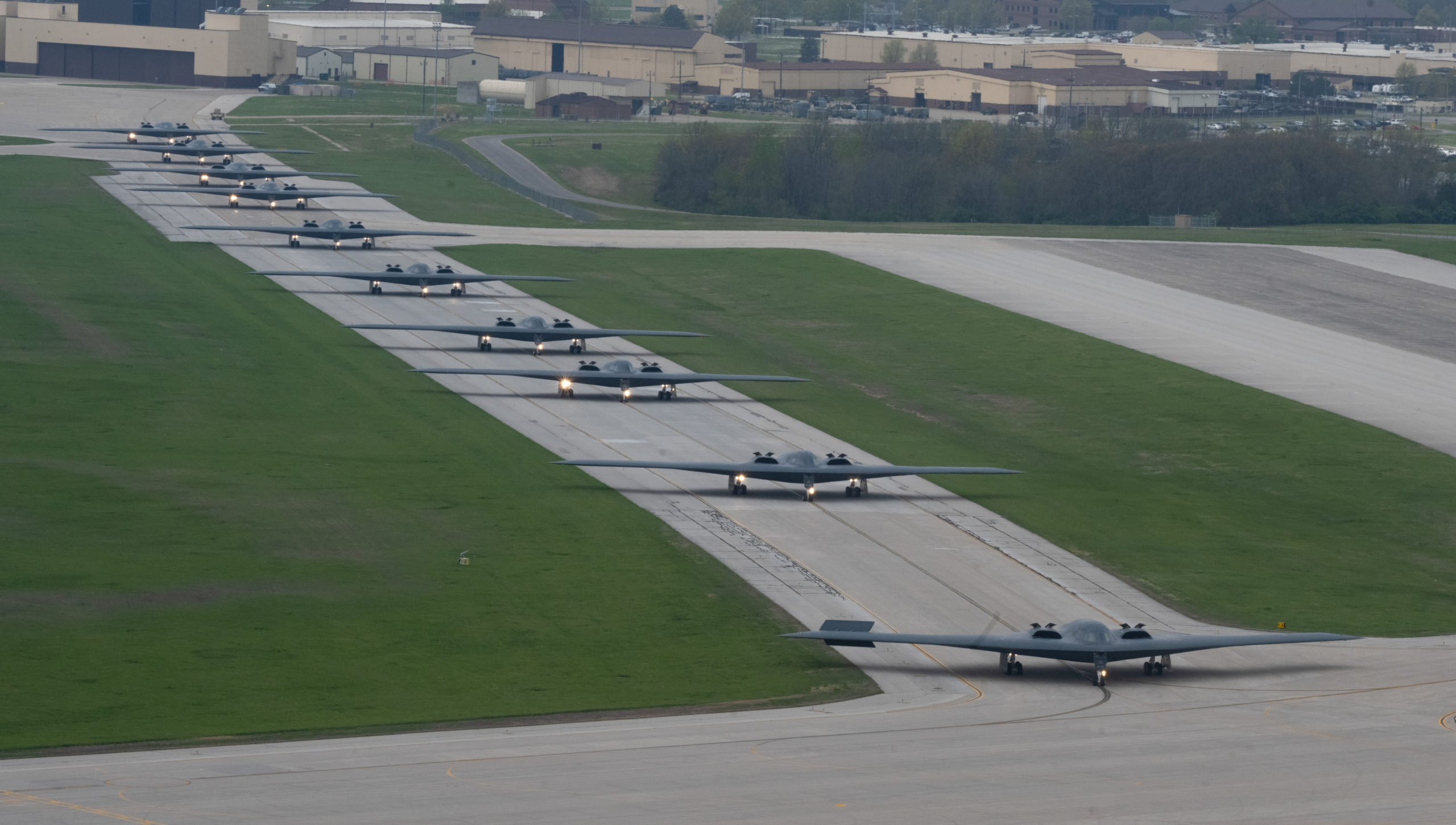 USAF B 2A Spirit Elephant Walk Força Aérea