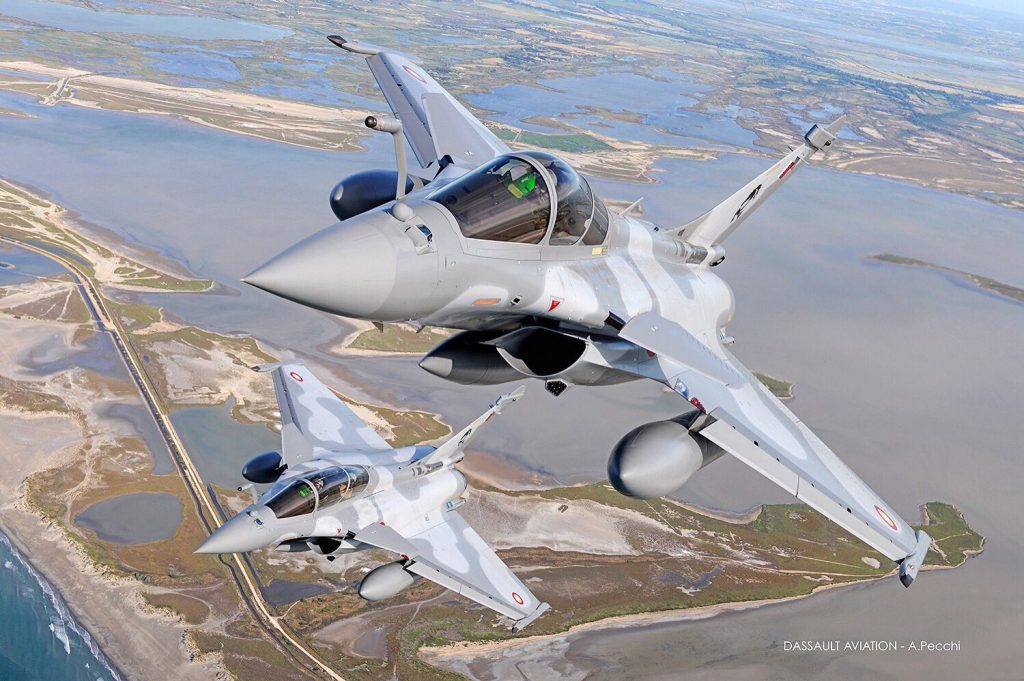 Bangladesh quer caças Typhoon ou Rafale (Foto: Dassault).