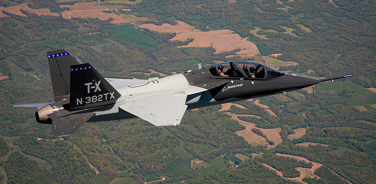 US Navy: UJTS terá três concorrentes. Boeing/Saab T-7A Red Hawk (Foto: Boeing)