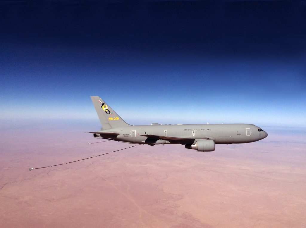 AMI quer proteger seus KC-767A. Foto: AMI.
