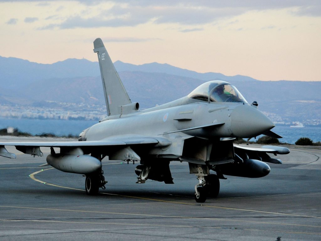 Radar ECRS Mk2 começa a ser testado para emprego nos Typhoon da RAF (Foto: Leonardo).
