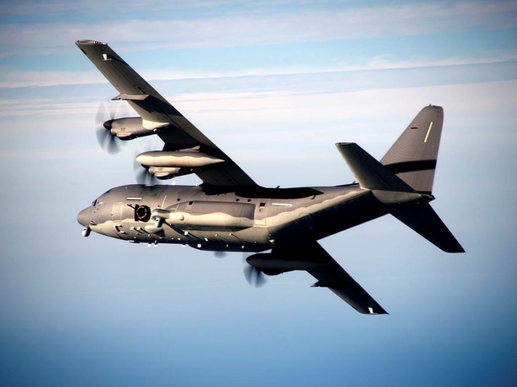 Em breve o AC-130J Ghostrider deverá se tornar a primeira aeronave operacional da USAF a dispor de um canhão laser (Foto: USAF). 