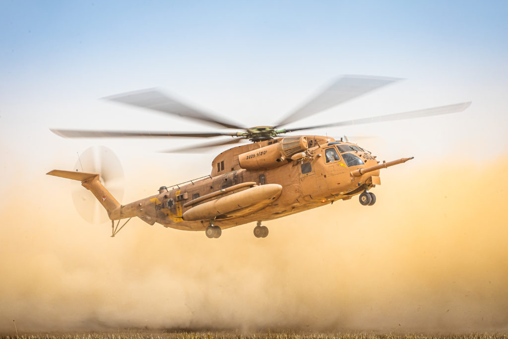 Começa a produção do CH-53K de Israel. Os novos CH-53K  King Stallion irão substituir os atuais CH-53D Ya'sur (CH-53D Stallion) da IAF (Foto: IAF). 