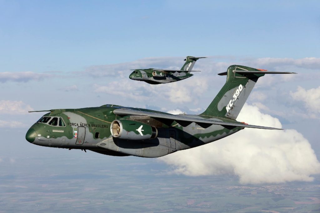 Embraer promove portfólio de defesa e segurança na FIDAE 2022 (Foto: Embraer).