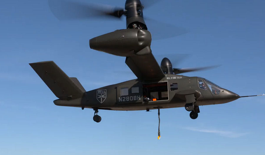 EUA seleciona o Bell V-280 Valor para substituir os helicópteros Black Hawk  e Apache O