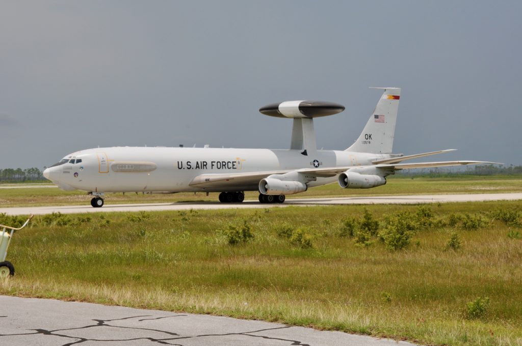 USAF de olho o E-7 Wedgetail. USAF quer substituir os E-3 Sentry pelos E-7 Wedgetail (Foto: USAF).