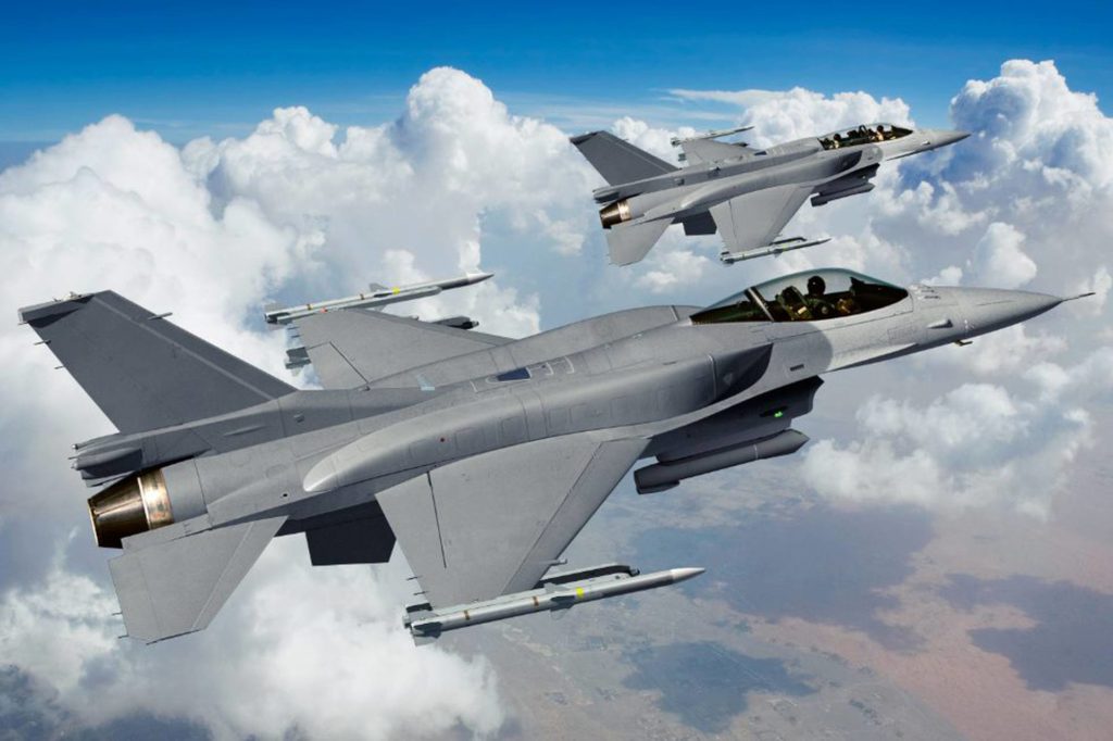 Jordânia adquire 16 F-16 Bloco 70 (Arte: LM).