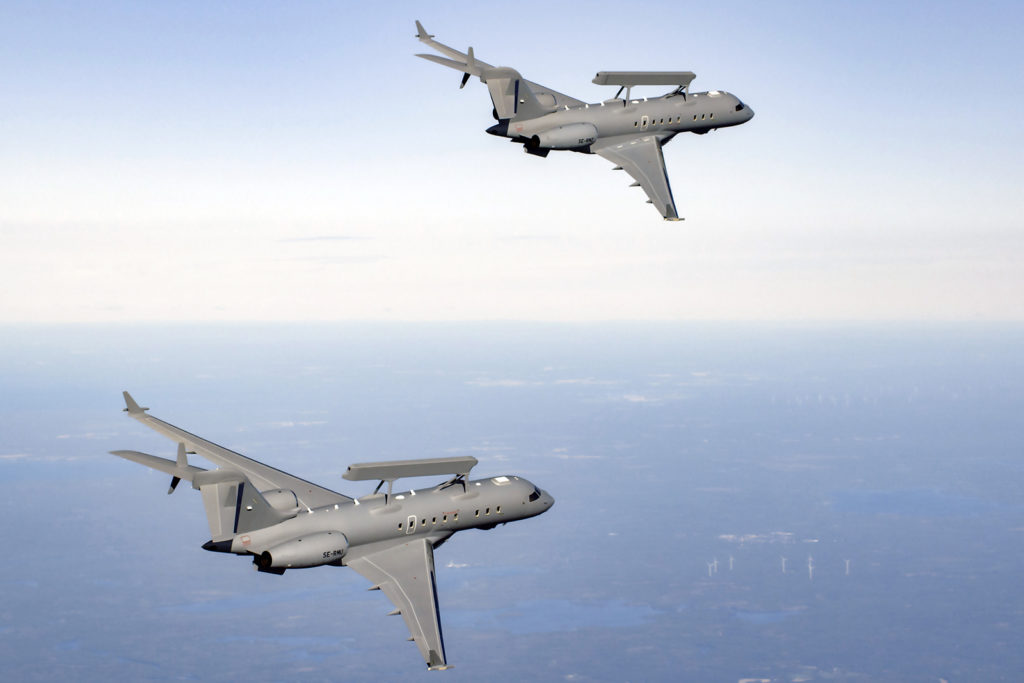 Saab recebe pedido de dois GlobalEye para a Força Aérea Sueca (Foto: Saab).