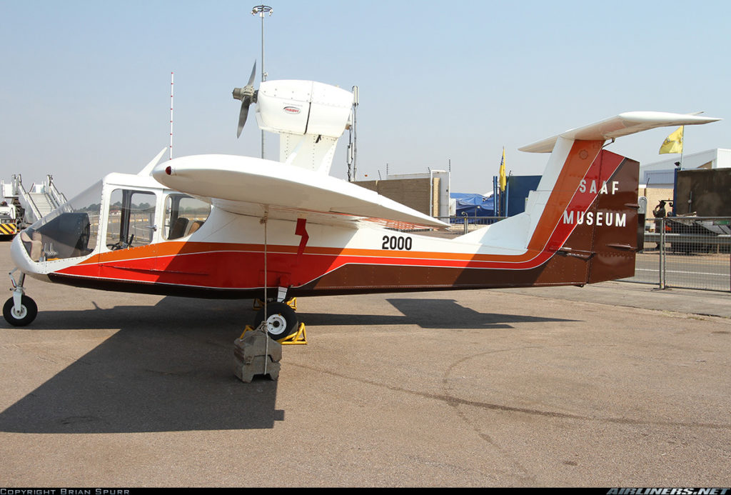 O Patchen Explorer matrícula "2000", é o único exemplar desde avião, que pertencia ao Museu da Força Aérea da África do Sul (SAAF Museum), no qual vitimou os pilotos no dia 17 de março.