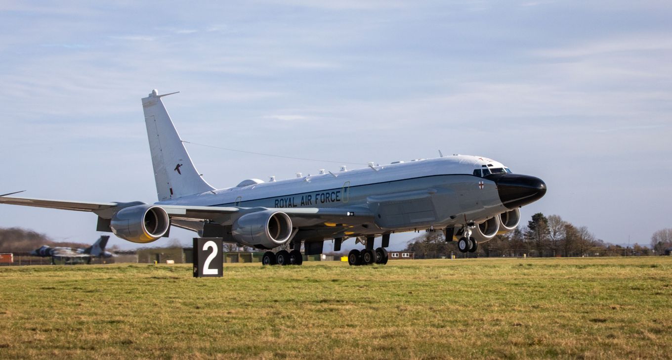 Rivet Joint da RAF participa de exercício conjunto OTAN liderado pelos