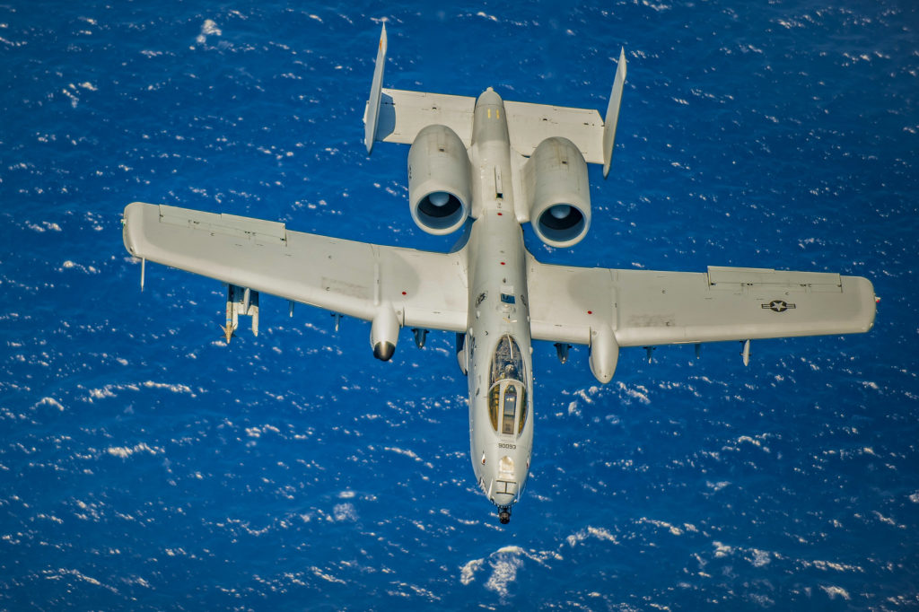USAF: orçamento FY23 será de US$ 169,5 bilhões. USAF vai tentar reduzir no FY23 a frota de A-10C (Foto: USAF).