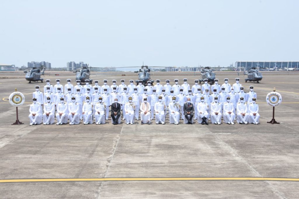 Ativado novo esquadrão ALH Dhruv Mk III da Marinha Indiana (Foto: IN).
