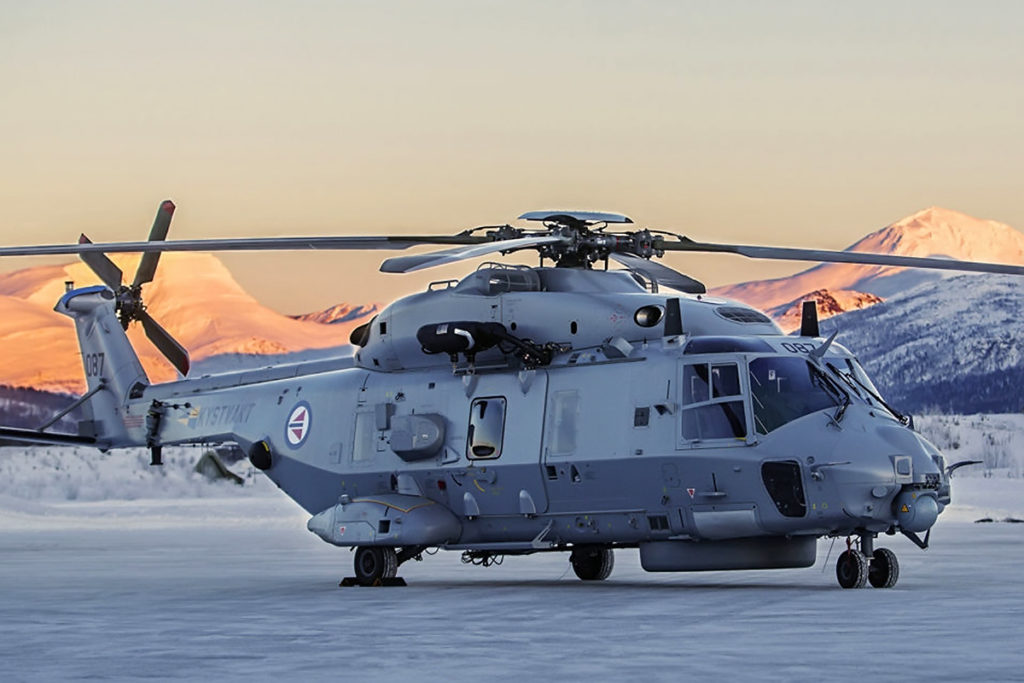 Atrasos na aquisição da capacidade operacional dos NH90, levaram a NAF decidir arrendar helicópteros SAR (Foto: NAF).