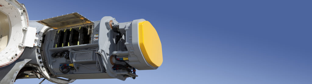Os primeros 25 radares APG-79 (V) 4 AESA de produção serão entregues ao USMC em dezembro de 2021 (Foto: Raytheon).