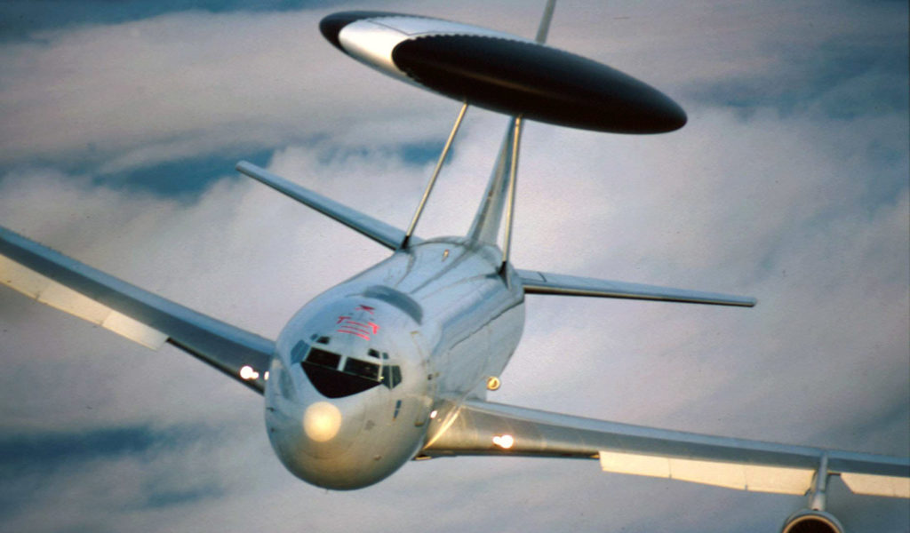 E-3A da OTAN serão atualizados pela Leonardo. A intenção da OTAN é manter os E-3A em voo até 2035 (Foto: NATO).