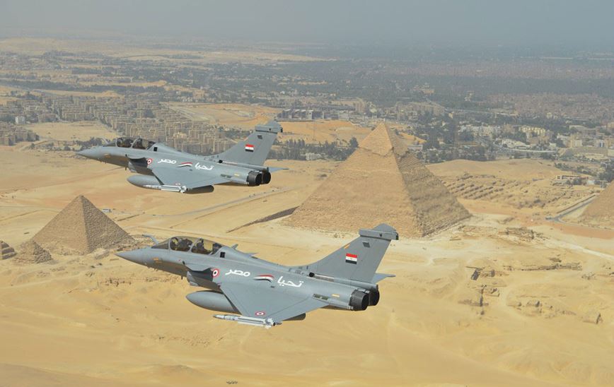 Safran: asociación con Egipto para mejorar la flota de Dassault Rafale.  El acuerdo se centra en los servicios EngineLife de Safran, una solución diseñada específicamente para las fuerzas armadas que operan el Dassault Aviation Rafale propulsado por M88.  Foto: Dassault.