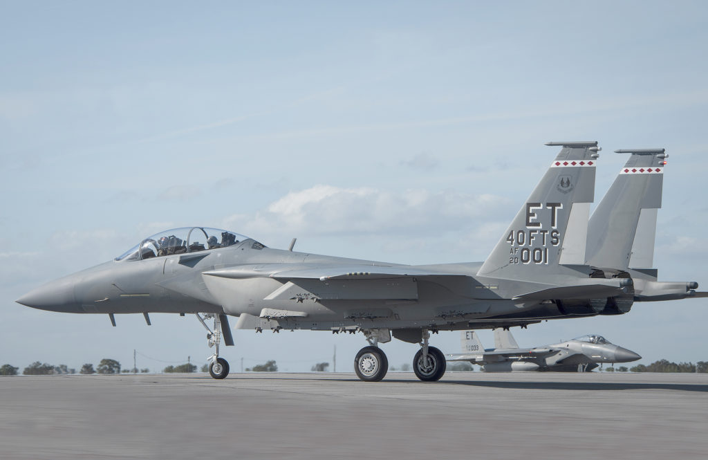 Boeing F-15EX do 40th TFTS (Foto: USAF/Ilka Cole).