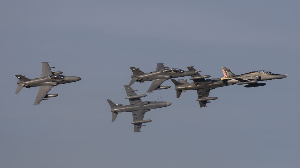 Uruguai negocia a compra de oito BAE Hawk para a FAU. As aeronaves oferecidas são ex-Royal Malaysian Air Force tipo Hawk 100 e 200 (Foto: RMAF).