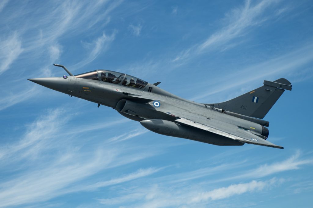 Menos Rafales no Armée de l'Air et de l'Espace. Ao todo 24 F3-R foram vendidos e 12 deles foram vendidos a Grécia (Foto: Dassault).