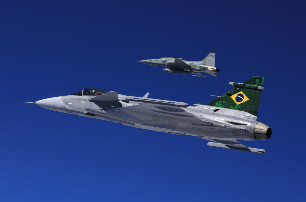 Esquadrão Pacau será reativado em Anápolis com F-39 Gripen E (Foto: FAB).