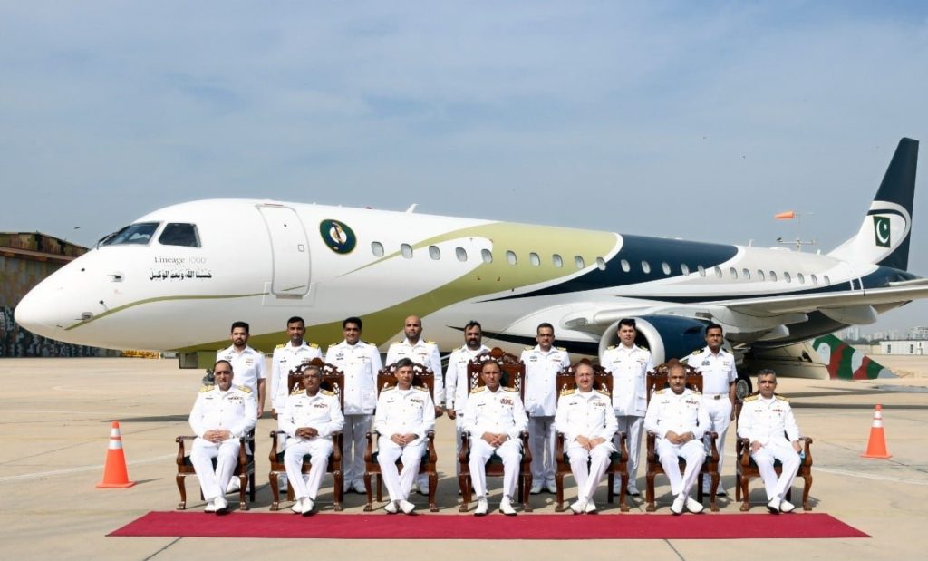 Primeiro Linage MPA da Marinha Paquistanesa em conversão (Foto: PN).