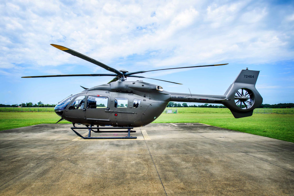 US Army National Guard recebe 1º UH-72B Lakota. O UH-72B 72464 é o primeiro Lakota da U.S. Army National Guard (Foto: Airbus).