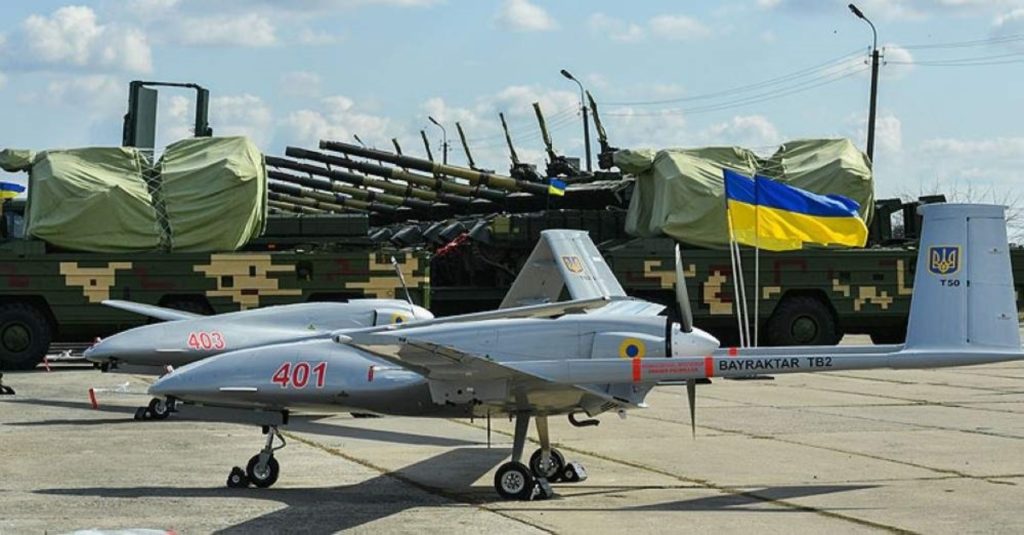 Produção do TB-2 será destinada à Ucrânia (Foto: via MD Ucrânia). 