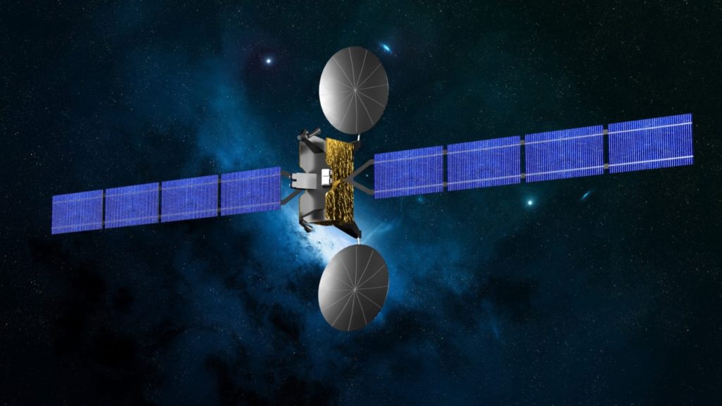 IAI apresenta o Mini Communication Satellite (Foto: IAI).