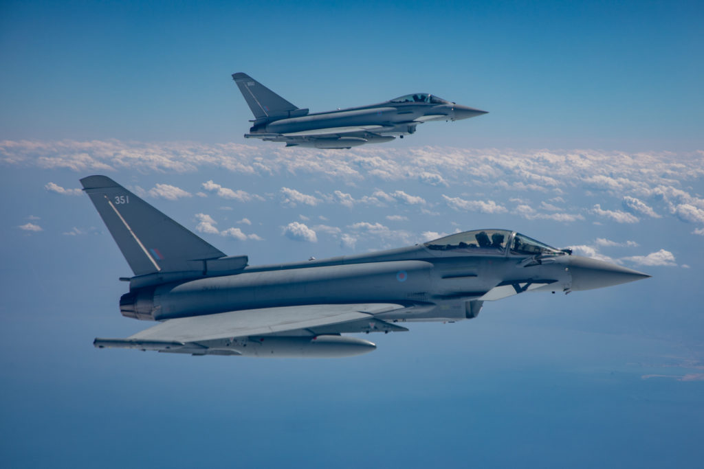 RAF realiza exercícios no Egito pela 1ª vez em 20 anos (Foto: RAF).