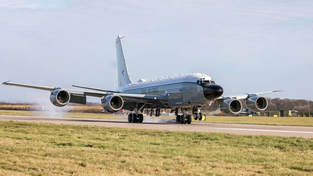 Vida longa aos RC-135W do 51 Sqn da RAF (Foto: RAF).
