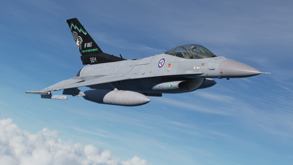 Romênia quer os F-16AM/BM da Noruega. Para ampliar  sua frota de F-16, os romenos querem comprar um lote de F-16 da RNoAF (Foto: RNoAF).