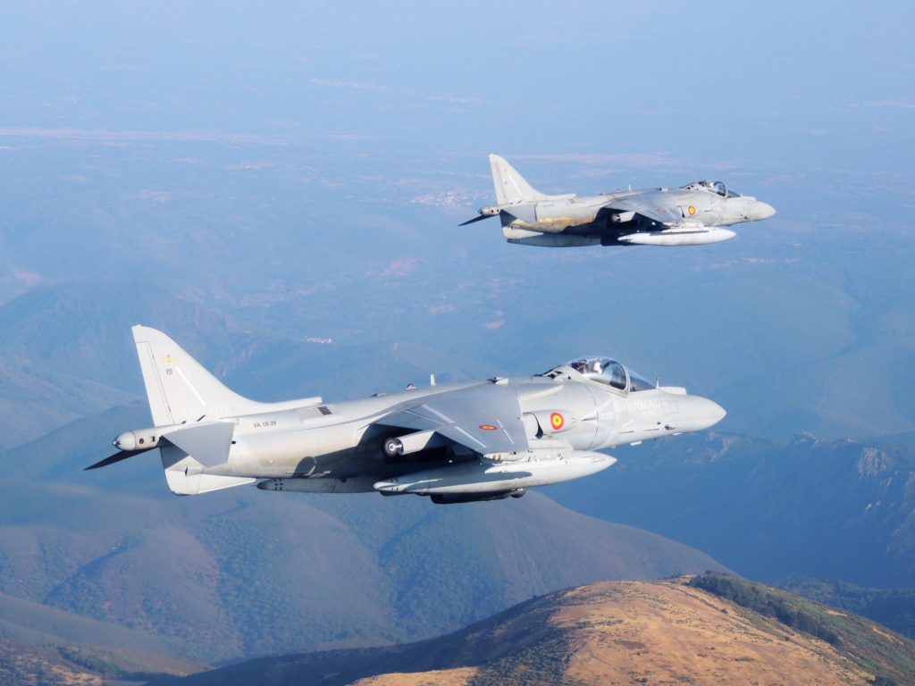 Espanha formaliza pedido pelo F-35. Na Armada Espanhola ele irá substituir os EAV-8/TAV-8 (Foto: Armada Espanhola). 