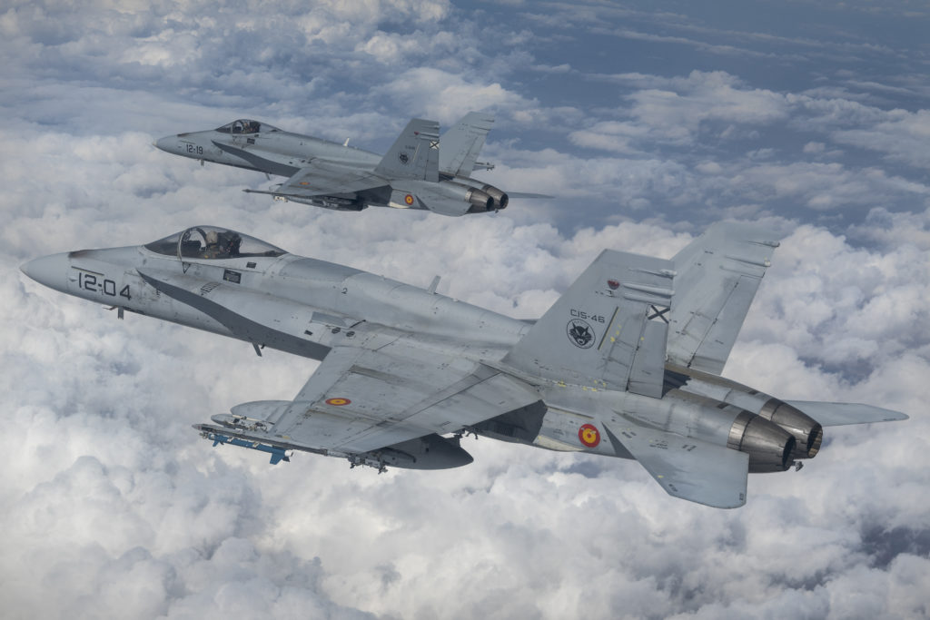 Espanha formaliza pedido pelo F-35. Na Força Aérea ele irá substituir os EF-18M/BM (Foto: EdA).