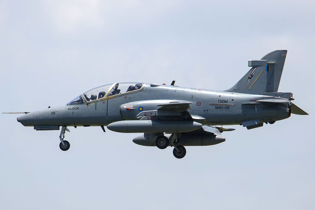 Uruguai negocia a compra de oito BAE Hawk para a FAU. As aeronaves oferecidas são ex-Royal Malaysian Air Force (Foto: RMAF).