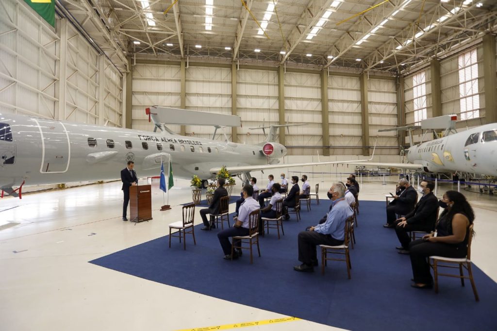 FAB recebe o terceiro Embraer E-99 Modernizado (Fotos: FAB).