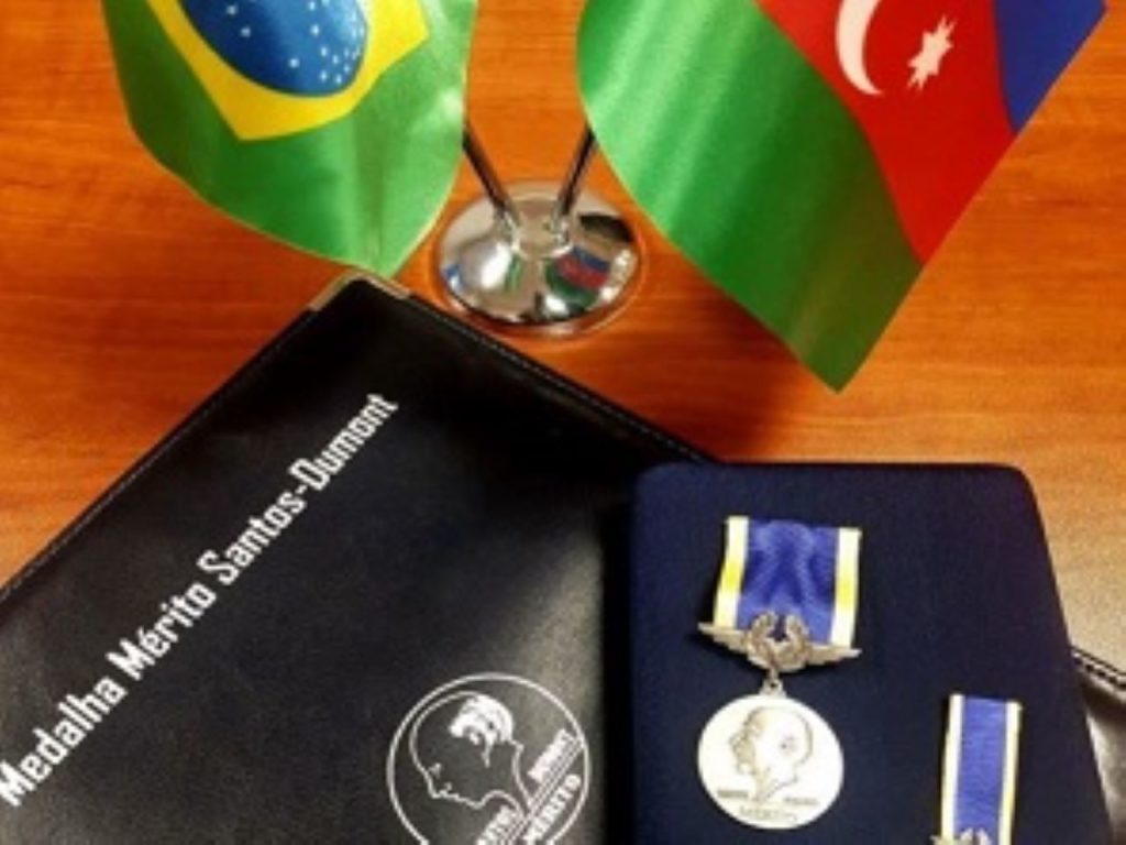 Medalha Mérito Santos-Dumont (Foto: Via FAB).