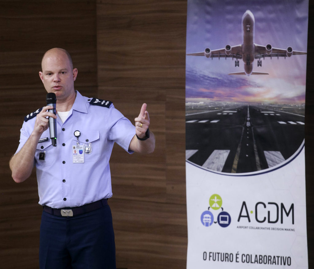 Chefe da Divisão Operacional da CISCEA, Major Aviador Marcio Rodrigues Ribeiro Gladulich (Fotos: FAB). 