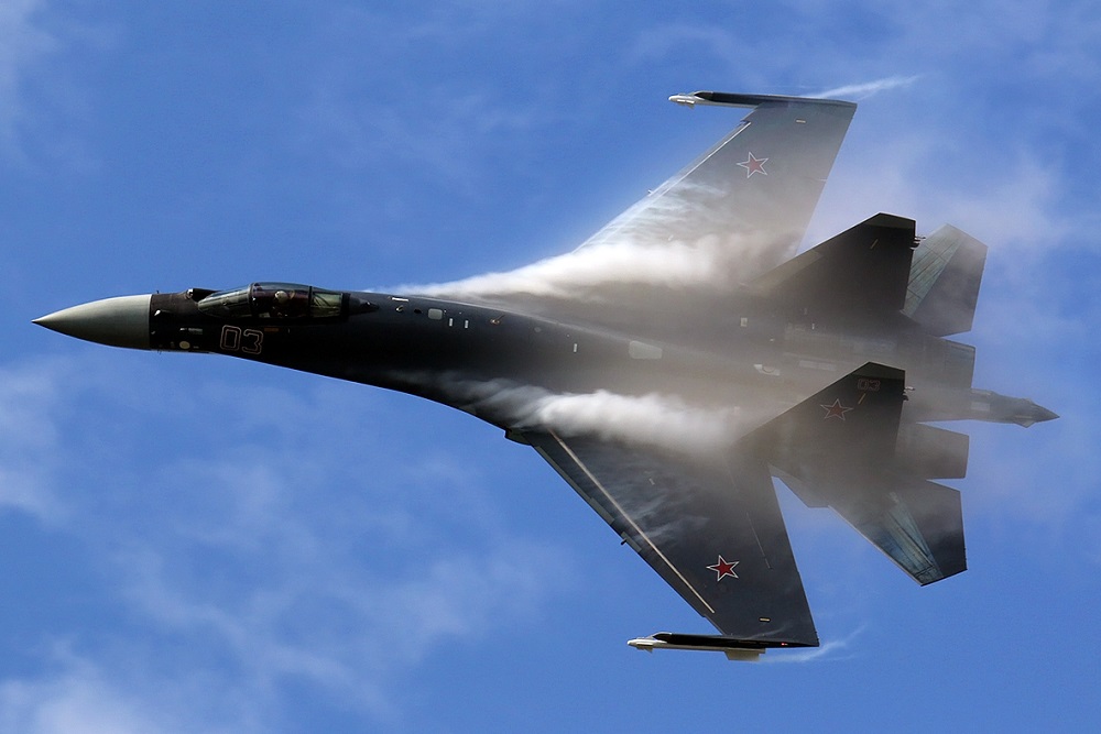 O Top 10 das Forças Aéreas em 2022. A Rússia ocupa o segundo lugar (Foto: MD Rússia).