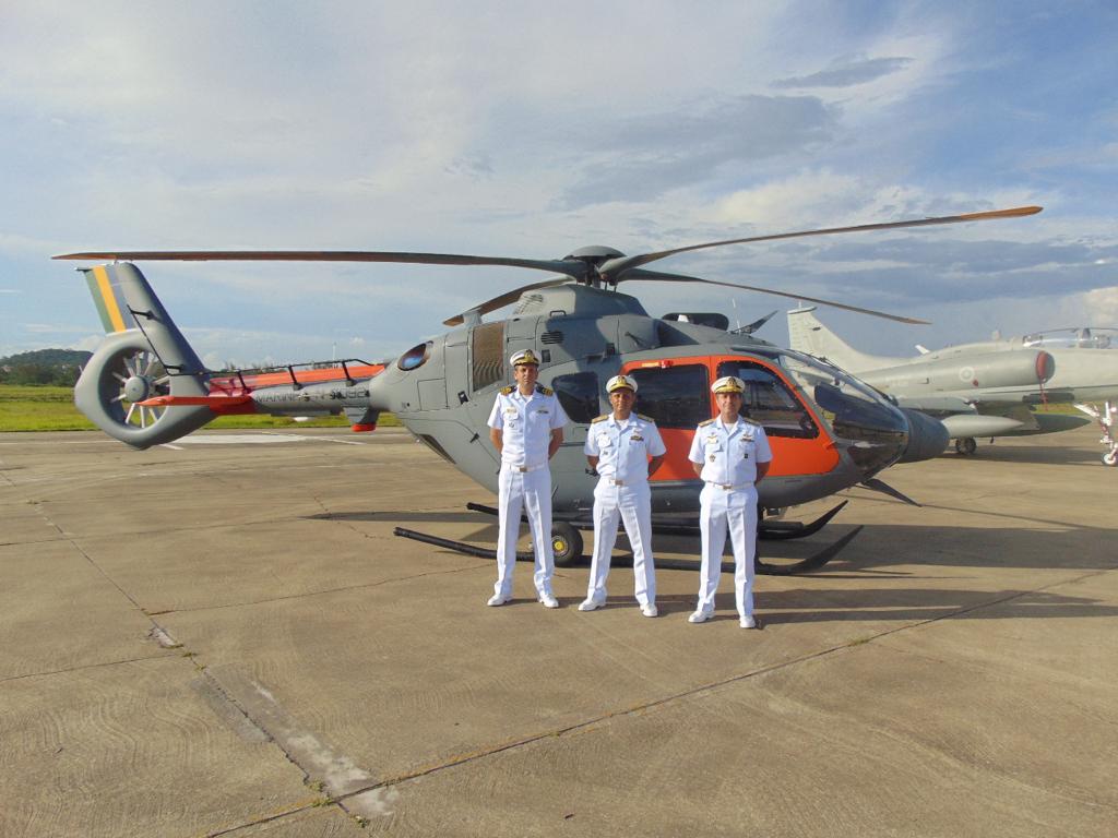 Marinha do Brasil recebeu o último Helibras H135 (Foto: Marinha do Brasil).