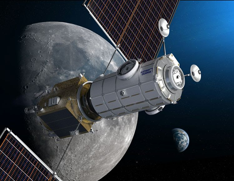 Sistema de gerenciamento de energia para o módulo Lunar Gateway será da Airbus (Foto: Airbus).