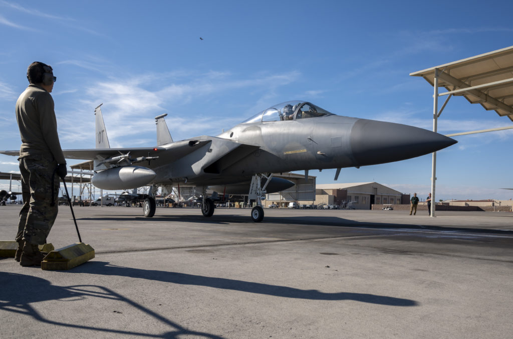 USAF encerra F-15C Eagle Weapons School em Nellis AFB (Foto: USAF).