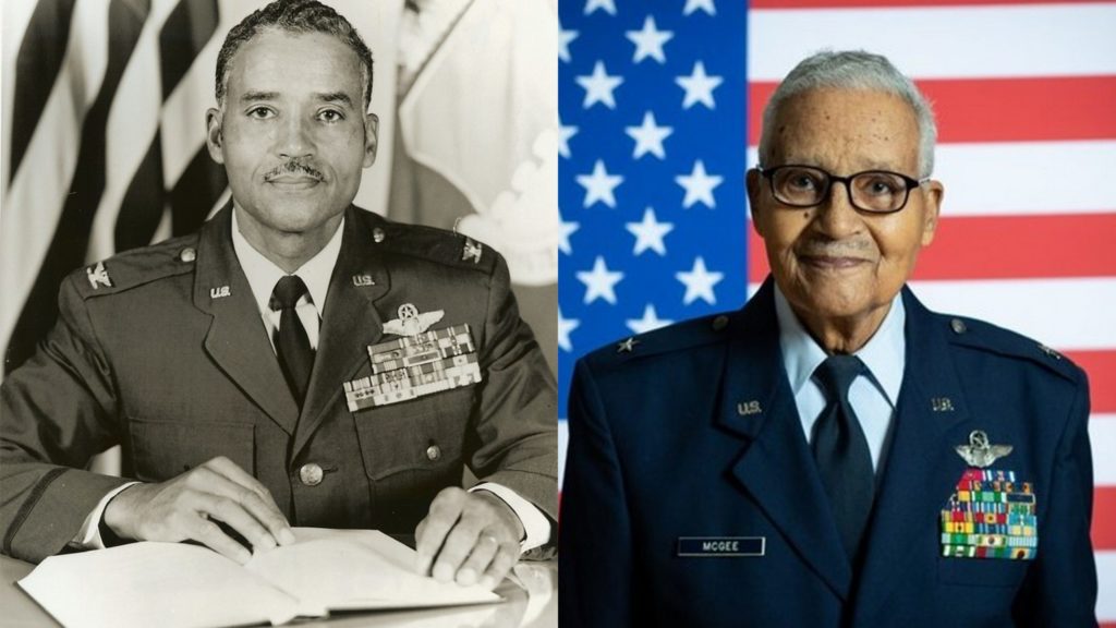 O adeus ao Tuskegee Airman Brig. General Charles McGee. Lendário piloto de caça da USAF nos deixou ontem aos 102 anos (Foto: USAAF).
