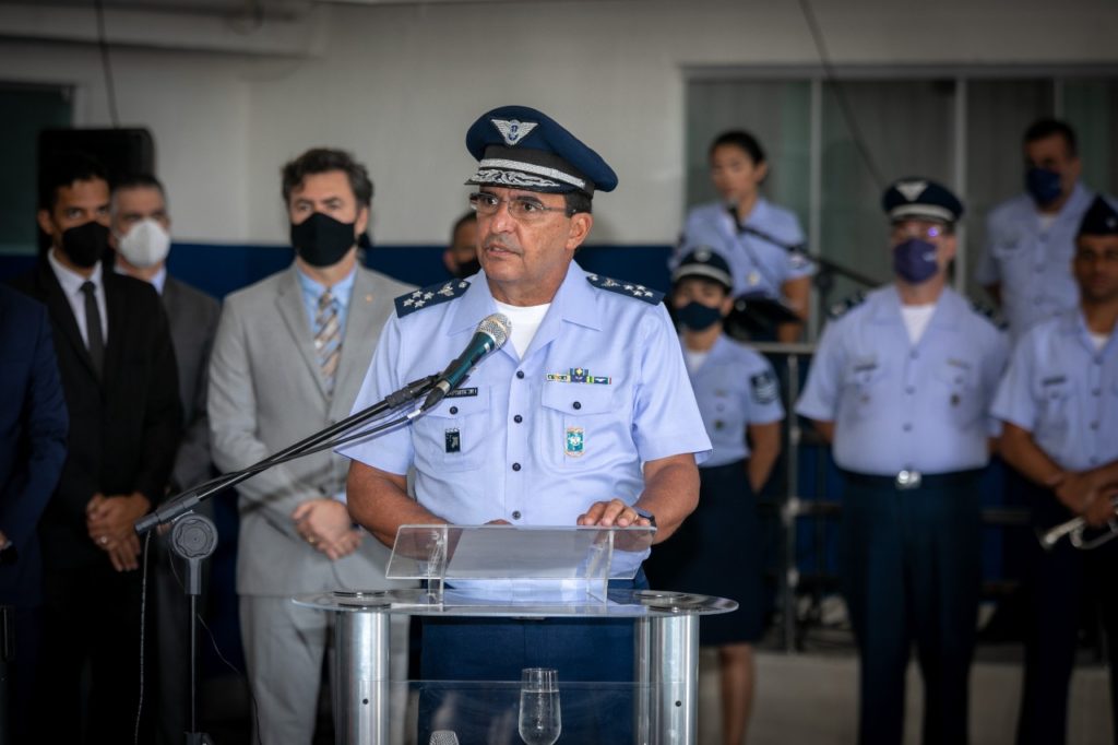 Comandante da Aeronáutica, Tenente-Brigadeiro do Ar Carlos de Almeida Baptista Junior (Fotos: FAB).