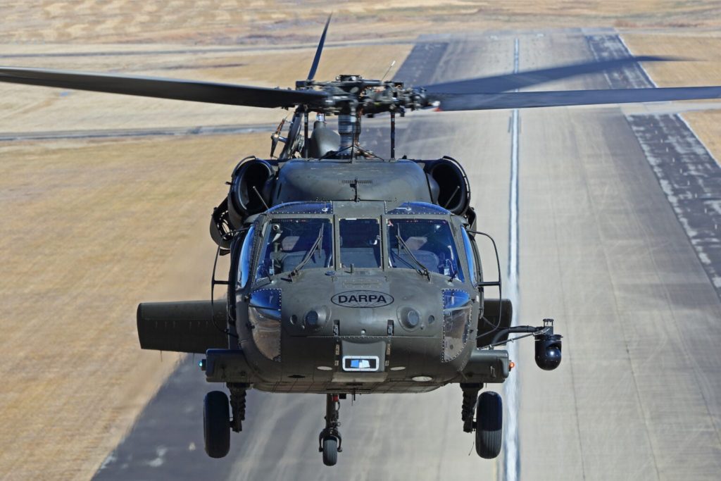 Helicóptero Black Hawk voa sem pilotos (Fotos: LM/Sikorsky).