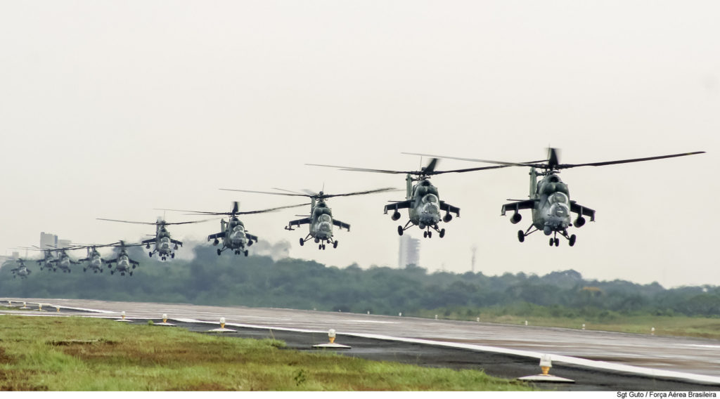 O destino dos 12 AH-2 é incerto. O certo é que eles tem mercado, especialmente com países tradicionalmente operadores de equipamento russos (Foto: FAB/Sgt Guto).