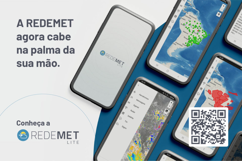 REDEMET LITE a vers o mobile da Rede de Meteorologia do Comando