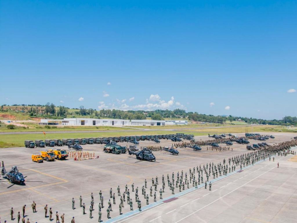 Apronto operacional da Aviação do Exército e Brigada de Infantaria Leve (Fotos: Exército Brasileiro).