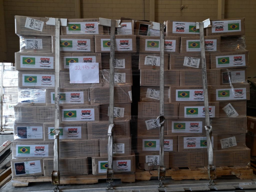 FAB prepara carga com donativos para ajuda humanitária à Ucrânia (Fotos: FAB).