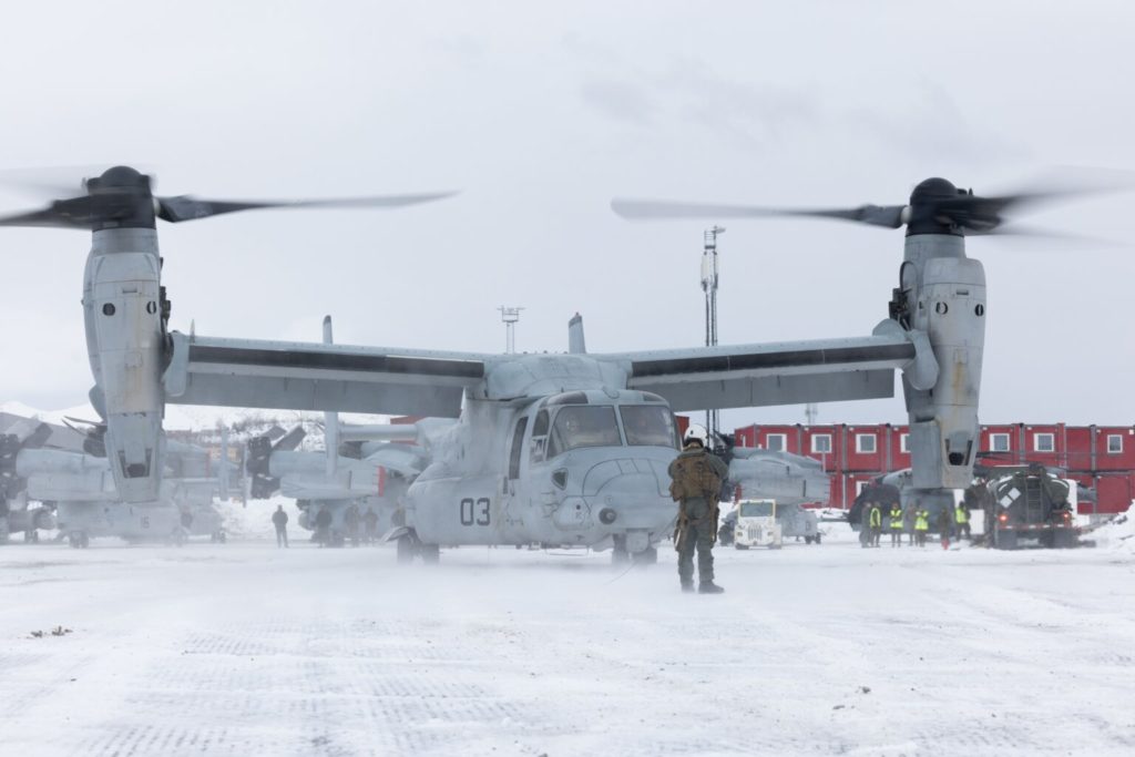 Acidente fatal com Osprey dos Fuzileiros Navais dos EUA na Noruega * ATUALIZADO * (Foto ilustrativa: USN).